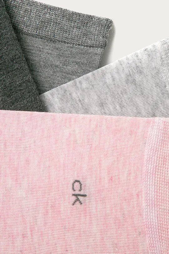 Calvin Klein - Ponožky (4-pak) ružová
