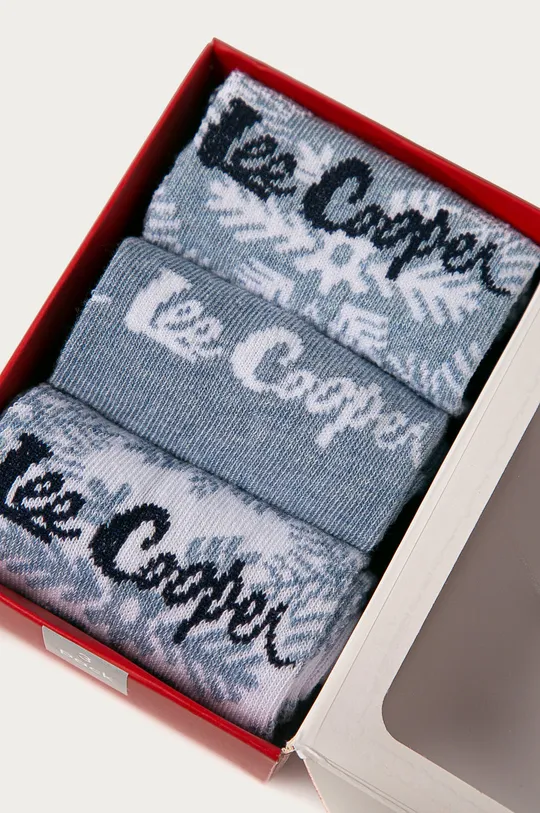 Lee Cooper - Шкарпетки (3-pack) блакитний