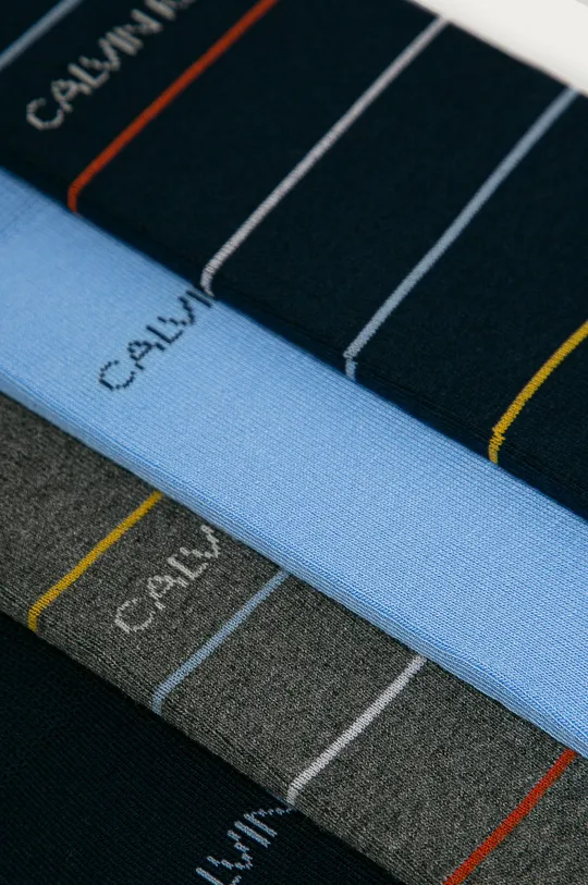 Calvin Klein - Skarpetki (4-pack) niebieski