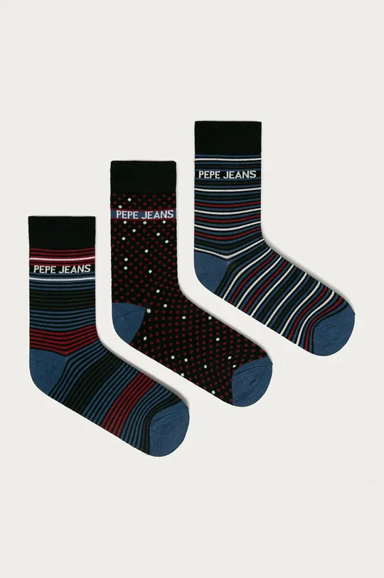 viacfarebná Pepe Jeans - Ponožky HANSEL (3-pak) Pánsky