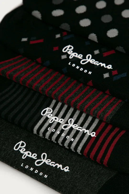 Pepe Jeans - Шкарпетки Elon (5-pack) барвистий