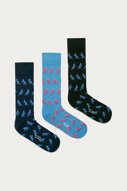 modrá Paul Smith - Ponožky (3-pak) Pánsky