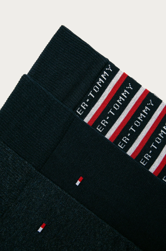 Tommy Hilfiger - Skarpetki (3-pack) 100000844 75 % Bawełna, 2 % Elastan, 23 % Poliamid