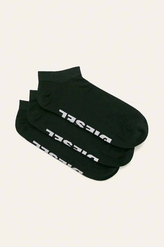 čierna Diesel - Členkové ponožky (2-pak) Pánsky