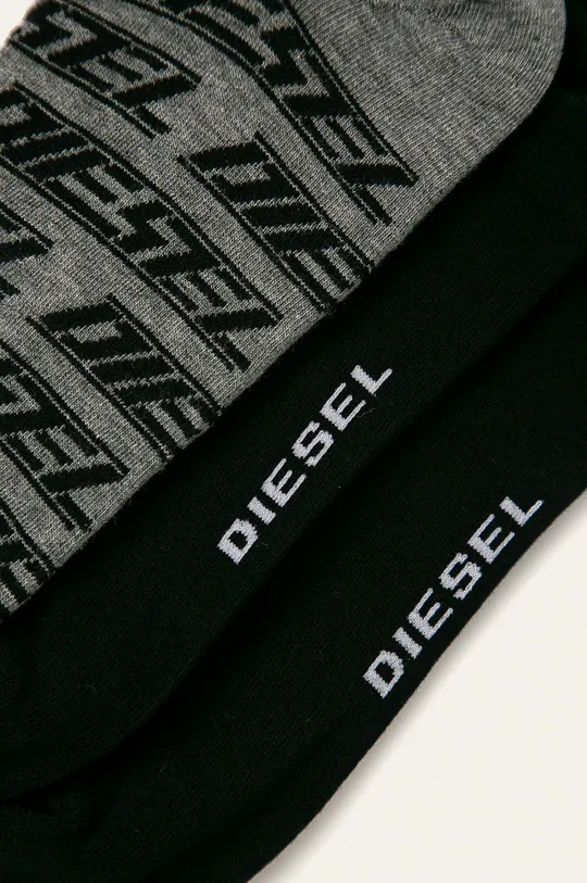 Diesel - Ponožky (3-pak) čierna
