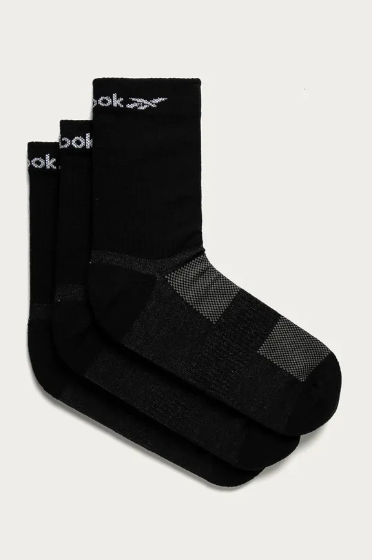 čierna Reebok - Ponožky (3-pak) GH0415 Pánsky