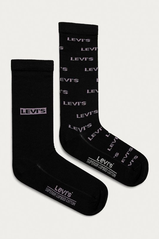 čierna Levi's - Ponožky (2-pak) Pánsky