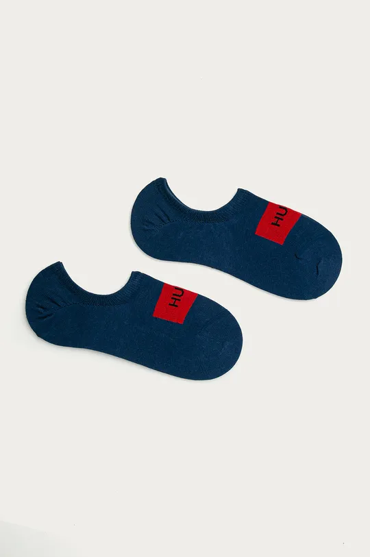 tmavomodrá Hugo - Členkové ponožky (2-pak) Pánsky
