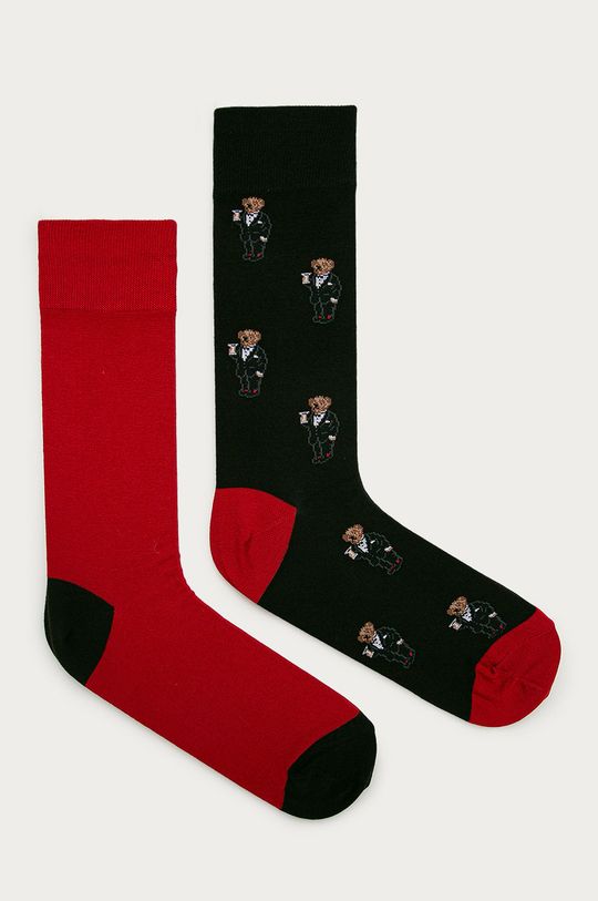 vícebarevná Polo Ralph Lauren - Ponožky (2-pack) Pánský