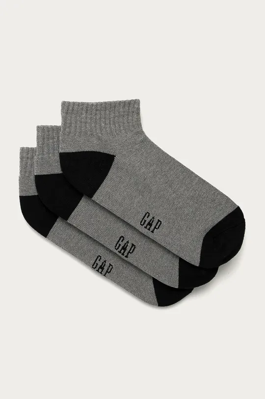 sivá GAP - Ponožky (3-pak) Pánsky