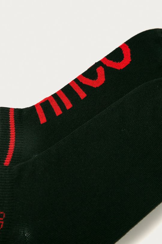 Hugo - Členkové ponožky (2-pak) čierna