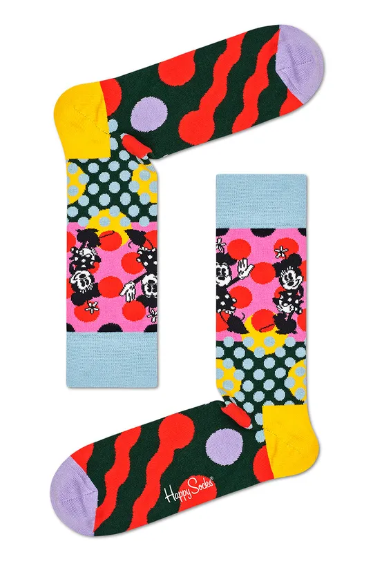 többszínű Happy Socks - Zokni x DISNEY Gift Set (4-pár)