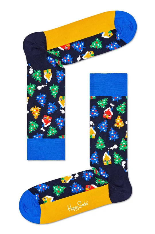 Happy Socks - Ponožky Holiday (3-pak) viacfarebná