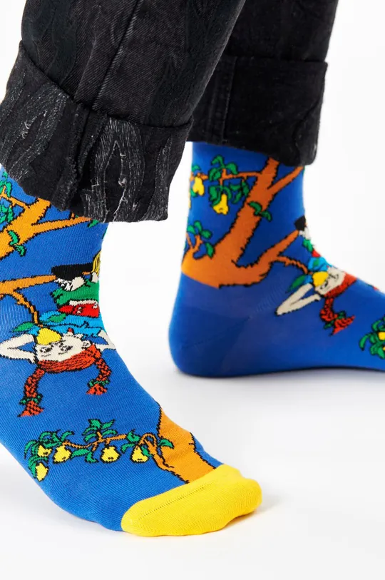 Happy Socks - Шкарпетки Pippi Longstocking блакитний