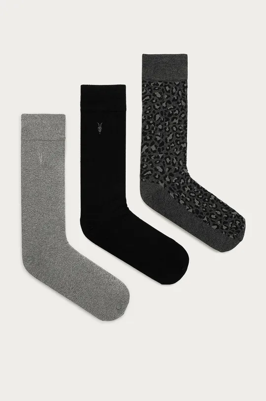 чорний AllSaints - Шкарпетки (3-pack) Чоловічий