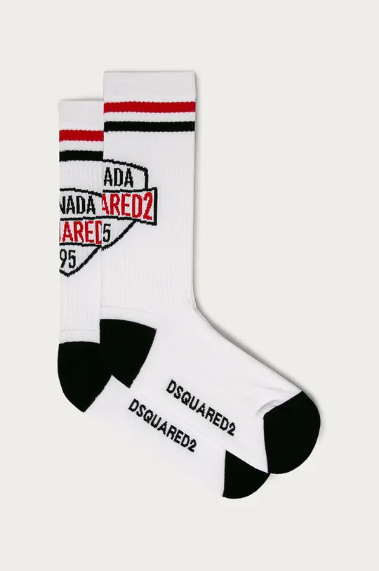 biela DSQUARED2 - Ponožky Pánsky