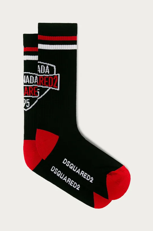 čierna DSQUARED2 - Ponožky Pánsky