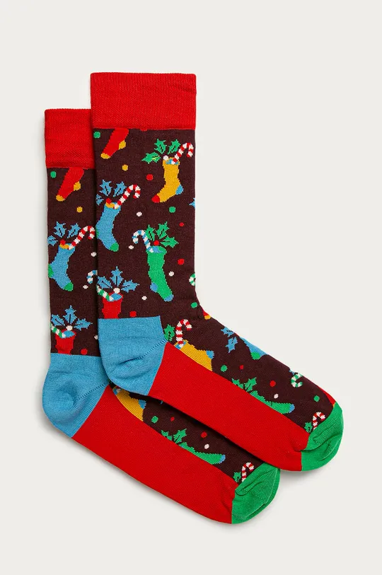 viacfarebná Happy Socks - Ponožky Christmas Stocking Pánsky