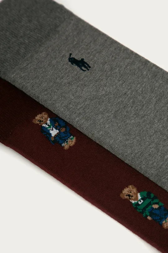 Polo Ralph Lauren - Шкарпетки (2-pack) бордо