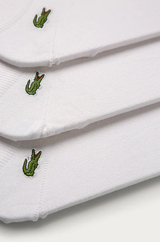 Lacoste - Skarpetki (3-pack) RA2105 biały