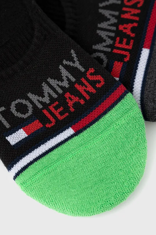 Ponožky Tommy Jeans (2-pak) čierna