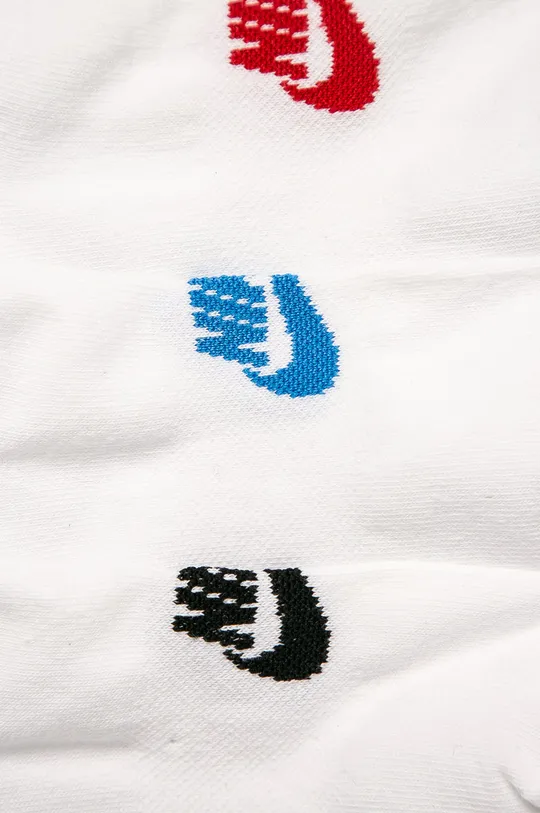 Nike Sportswear - Členkové ponožky (3-pak) biela