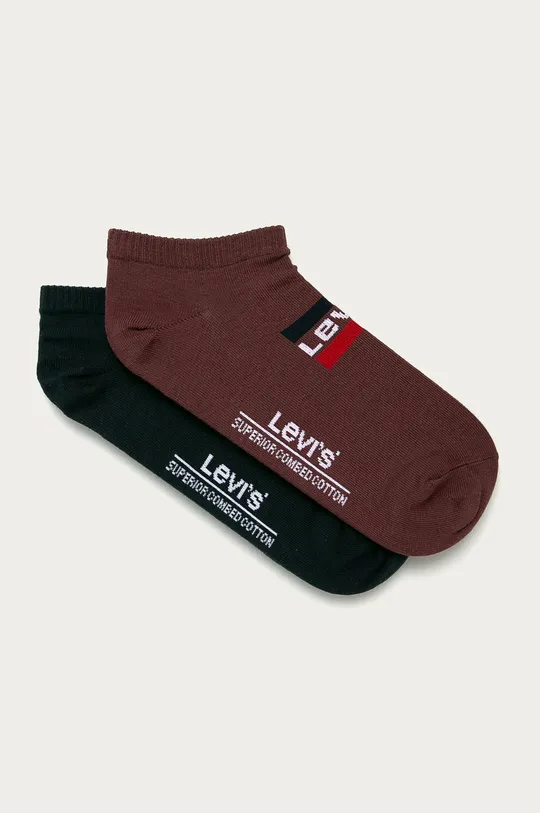 tmavomodrá Levi's - Členkové ponožky (2-pak) Unisex