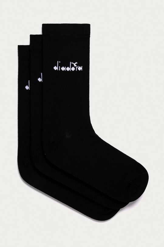 čierna Diadora - Ponožky (3-pak) Unisex