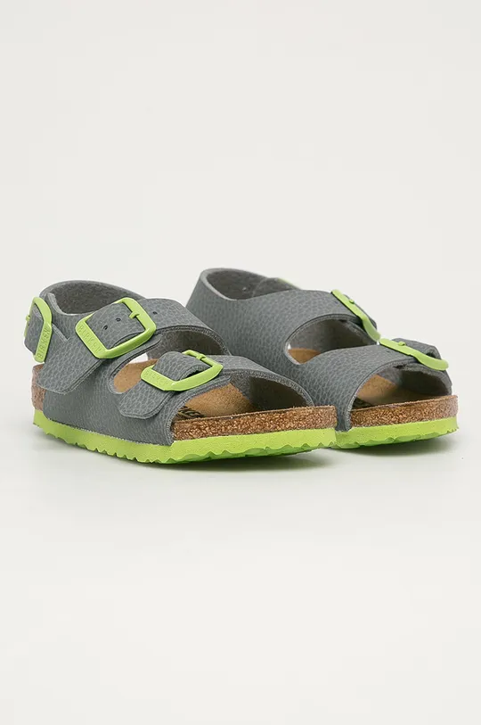 Birkenstock - Detské sandále Milano Kinder sivá
