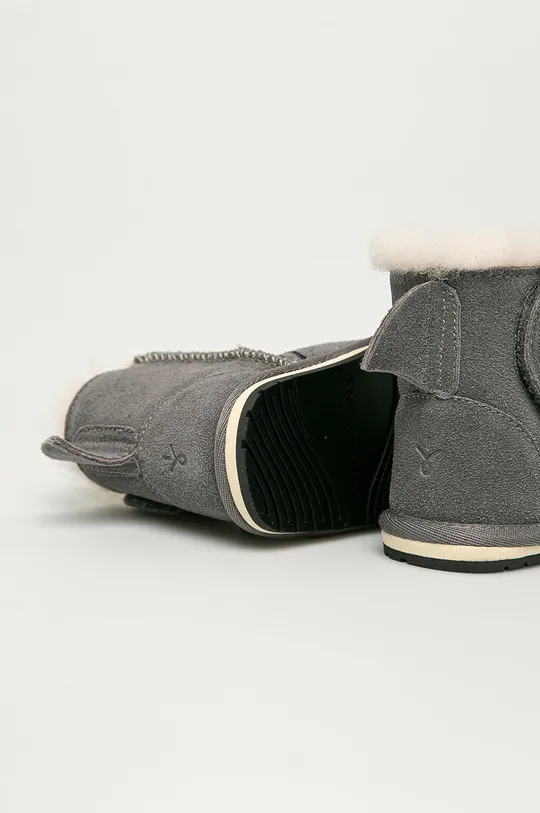 Emu Australia - Παιδικές μπότες χιονιού Shark Walker  Πάνω μέρος: Φυσικό δέρμα Εσωτερικό: Μαλλί μερινός Σόλα: Συνθετικό ύφασμα