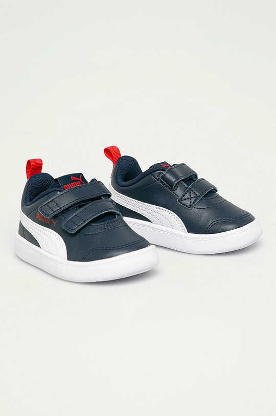 Puma - Детские кроссовки Courtflex v2 V Inf 371544 тёмно-синий