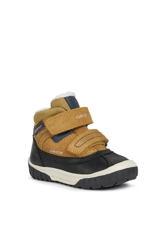 Geox - Detské topánky žltá