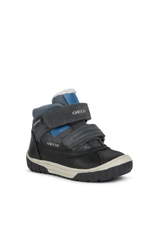 Geox - Detské topánky sivá
