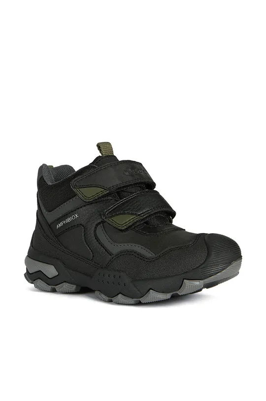 Geox - Detské topánky čierna