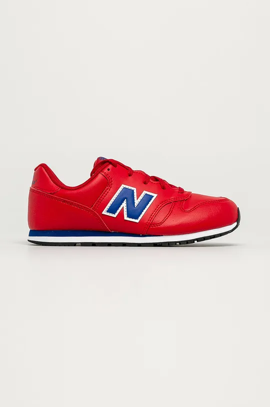 červená New Balance - Detské topánky YC373ERB Chlapčenský