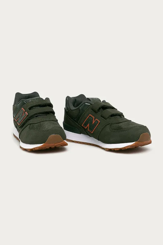 New Balance - Detské topánky YV574PGO zelená