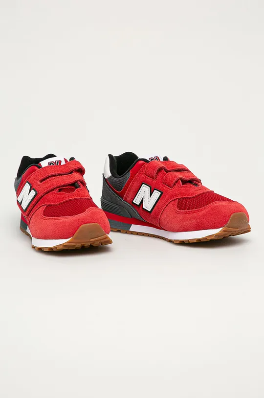 New Balance - Detské topánky YV574ATG červená