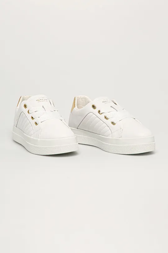 Gant - Kožená obuv Avona biela
