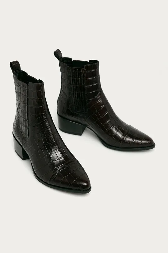 Vagabond Shoemakers - Kožené topánky Chelsea Marja hnedá