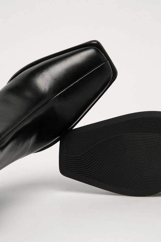 čierna Vagabond - Kožené členkové topánky Hedda