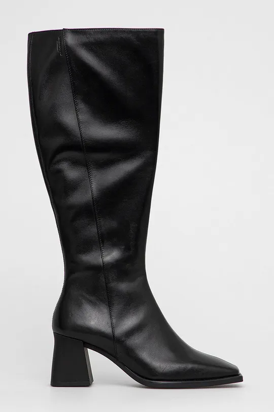 črna Usnjeni elegantni škornji Vagabond Shoemakers Ženski