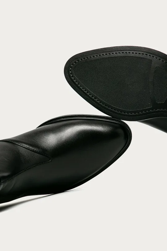 čierna Vagabond Shoemakers - Kožené členkové topánky Frances