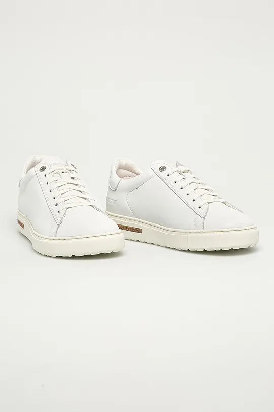 Birkenstock - Δερμάτινα παπούτσια Bend Low λευκό