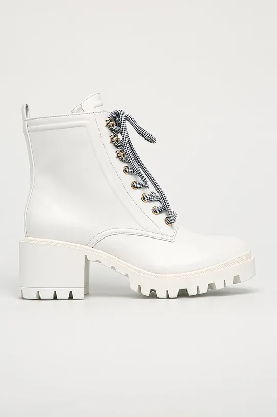 biela Guess Jeans - Členkové topánky Dámsky