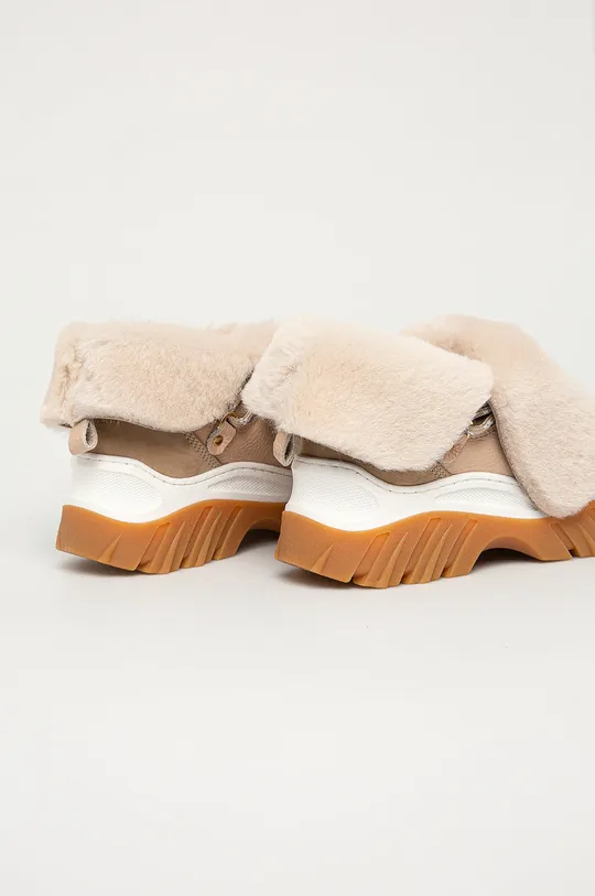 Inuikii - Δερμάτινες μπότες χιονιού μπεζ