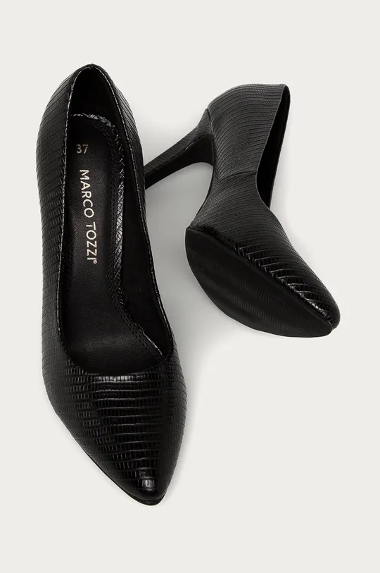 μαύρο Marco Tozzi - Γόβες παπούτσια