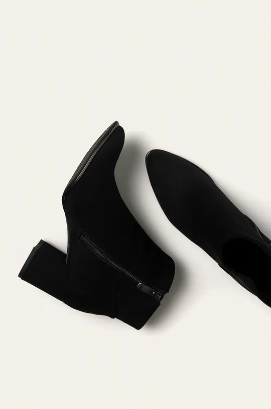 čierna Marco Tozzi - Členkové topánky
