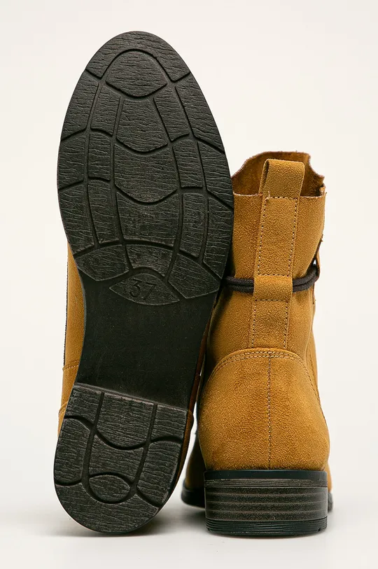 žltá Marco Tozzi - Členkové topánky