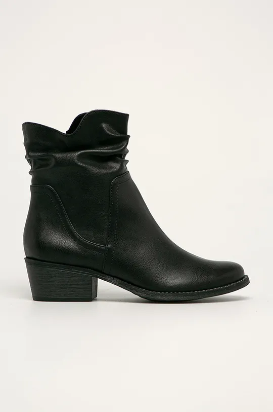 čierna Marco Tozzi - Členkové topánky Dámsky