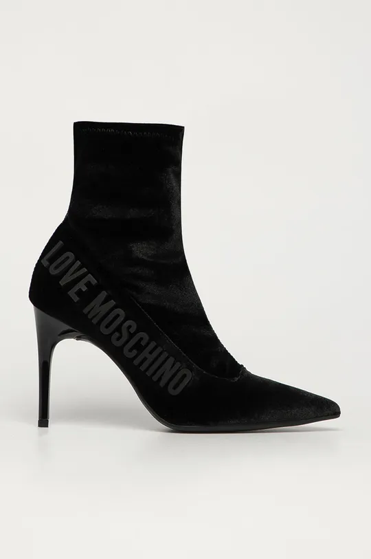 čierna Love Moschino - Členkové topánky Dámsky